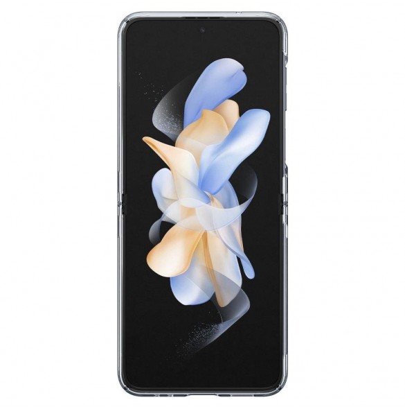 Spigen AIRSKIN GALAXY MED FLIP 4 CRYSTAL CLEAR