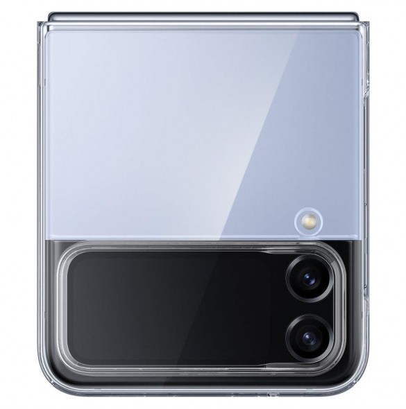 Spigen AIRSKIN GALAXY MED FLIP 4 CRYSTAL CLEAR