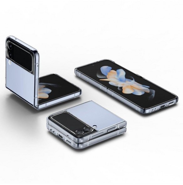 Spigen AIRSKIN GALAXY MED FLIP 4 CRYSTAL CLEAR