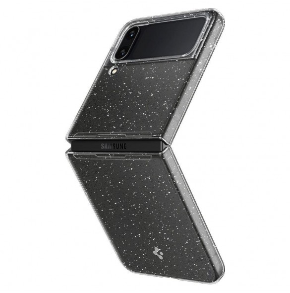 Spigen AIRSKIN GALAXY MED FLIP 4 GLITTERKRISTAL