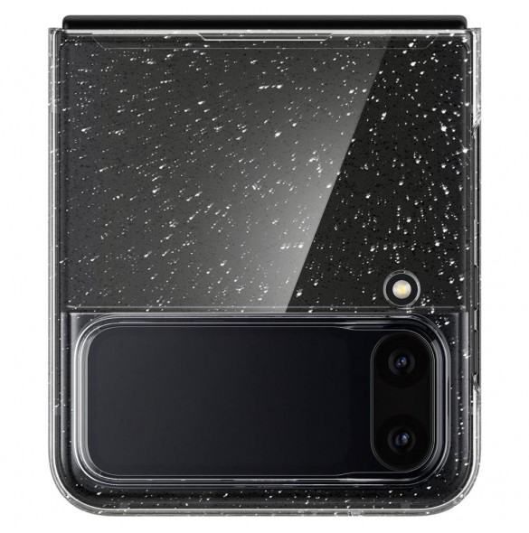 Spigen AIRSKIN GALAXY MED FLIP 4 GLITTERKRISTAL