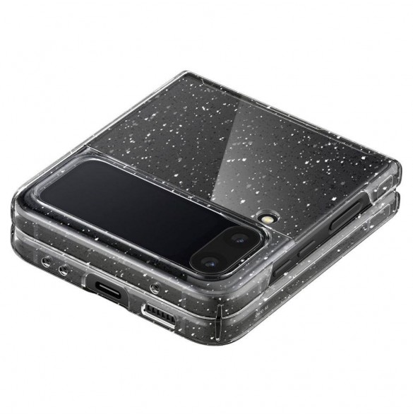 Spigen AIRSKIN GALAXY MED FLIP 4 GLITTERKRISTAL