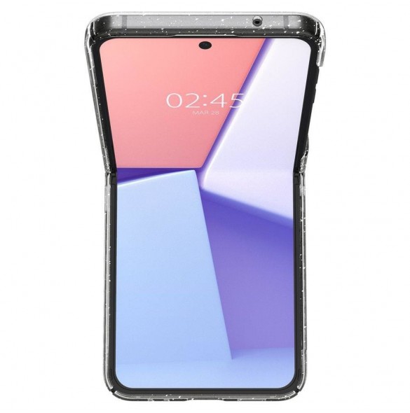 Spigen AIRSKIN GALAXY MED FLIP 4 GLITTERKRISTAL