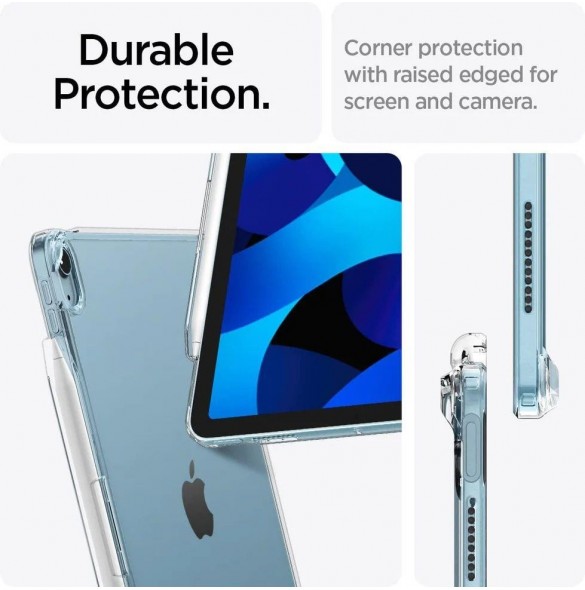 Spigen AIRSKIN HYBRID IPAD AIR 4 2020 / AIR 5 2022 CRYSTAL CLEAR
