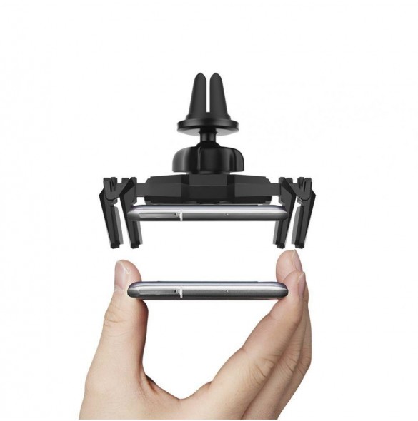 Spigen CLICK.R VENT CAR MOUNT SVART
