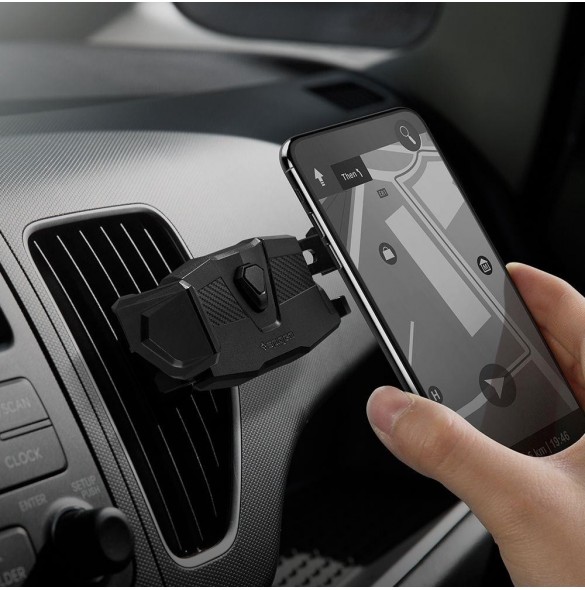 Spigen CLICK.R VENT CAR MOUNT SVART