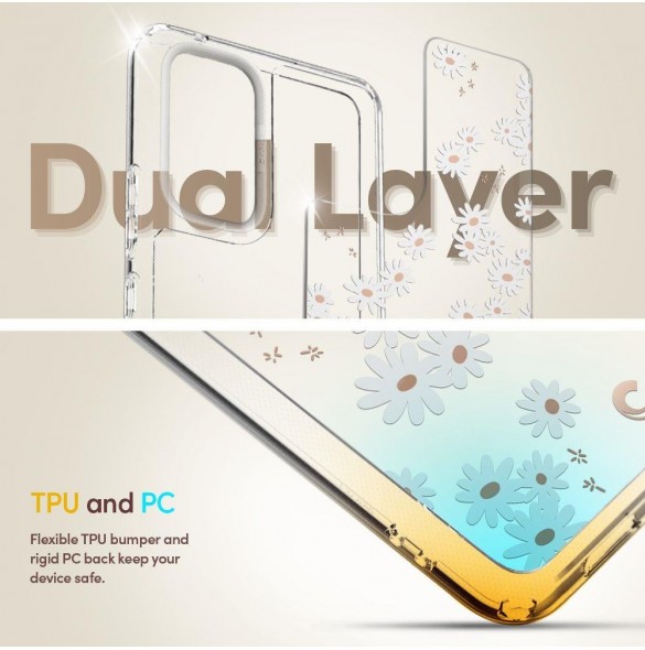 Spigen CYRILL CECILE GALAXY A53 5G WHITE DAISY