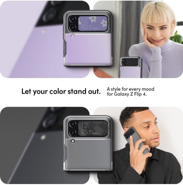 Spigen CYRILL FÄRG BRICK GALAXY MED FLIP 4 DUSK