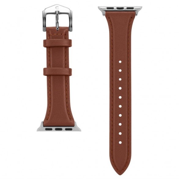 Spigen CYRILL KAJUK Apple Watch 4 / 5 / 6 / 7 / 8 / 9 / SE (40 / 41 MM) KASTANJ