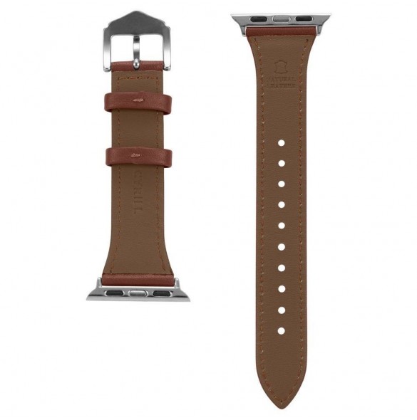 Spigen CYRILL KAJUK Apple Watch 4 / 5 / 6 / 7 / 8 / 9 / SE (40 / 41 MM) KASTANJ
