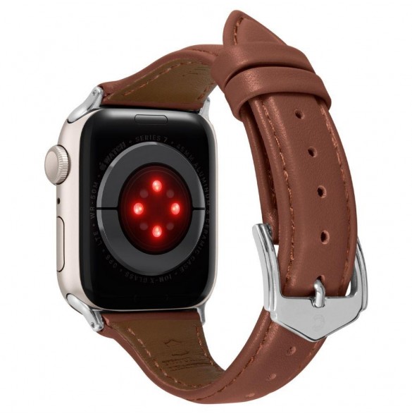Spigen CYRILL KAJUK Apple Watch 4 / 5 / 6 / 7 / 8 / 9 / SE (40 / 41 MM) KASTANJ