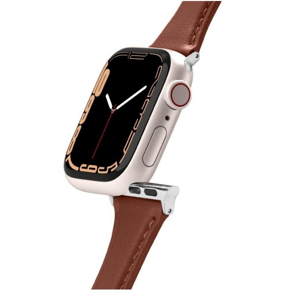 Spigen CYRILL KAJUK Apple Watch 4 / 5 / 6 / 7 / 8 / 9 / SE (40 / 41 MM) KASTANJ