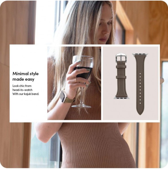 Spigen CYRILL KAJUK Apple Watch 4 / 5 / 6 / 7 / 8 / 9 / SE (40 / 41 MM) KHAKI