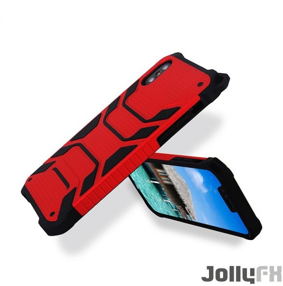 Rött och väldigt snyggt överdrag Iphone XS / X.