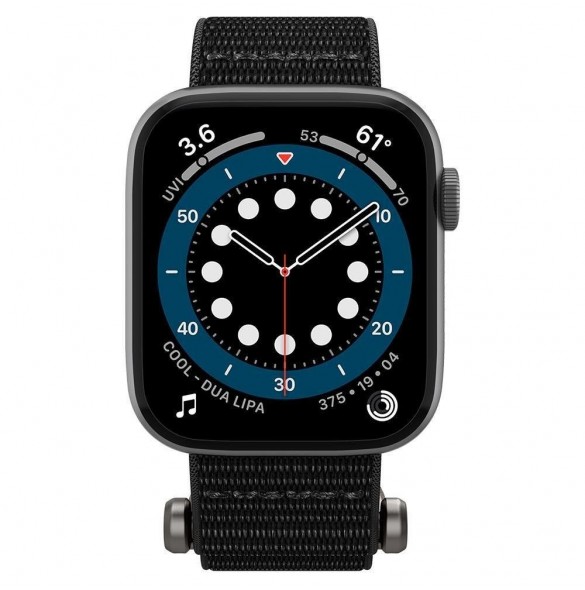 Spigen DURAPRO FLEX Apple Watch 4 / 5 / 6 / 7 / 8 / 9 / SE / ULTRA (42 / 44 / 45 / 49 MM) SVART