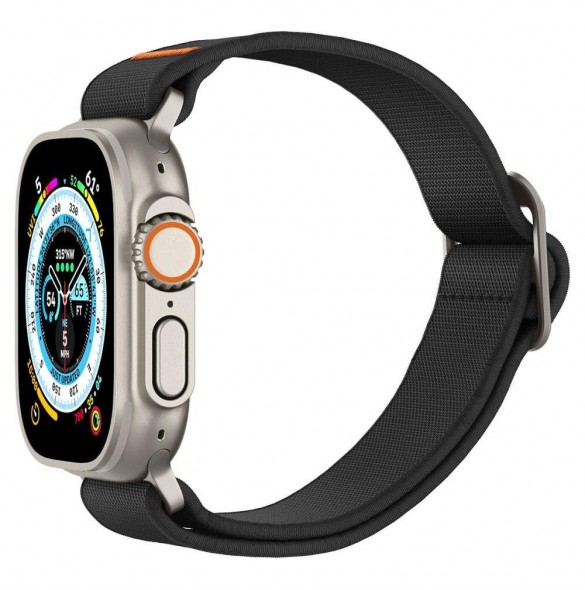 Spigen FIT LITE ULTRA Apple Watch 4 / 5 / 6 / 7 / 8 / 9 / SE / ULTRA (42 / 44 / 45 / 49 MM) SVART