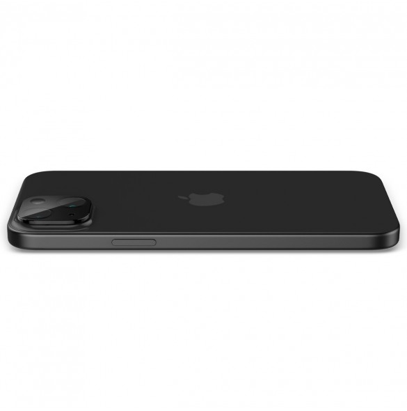 Spigen Glass tR Optik 2 Pack, svart - iPhone 15/15 Plus