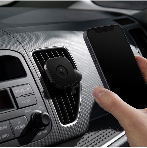 Spigen ITS12 MAGNETIC MAGSAFE VENT CAR MONTERING SVART