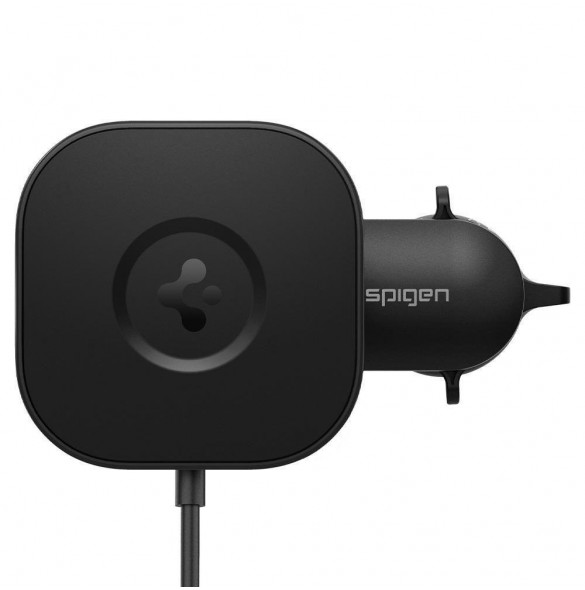 Spigen ITS12W ONETAP MAGNETIC MAGSAFE VENT BILLADDARE 7,5W SVART