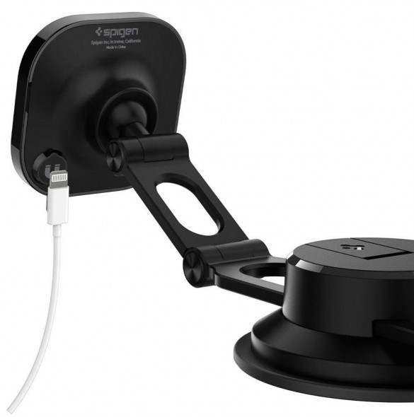 Spigen ITS35-3 ONETAP MAGNETISK MAGSAFE VINDRUTA OCH DASHBOARD BILMONTAGE SVART