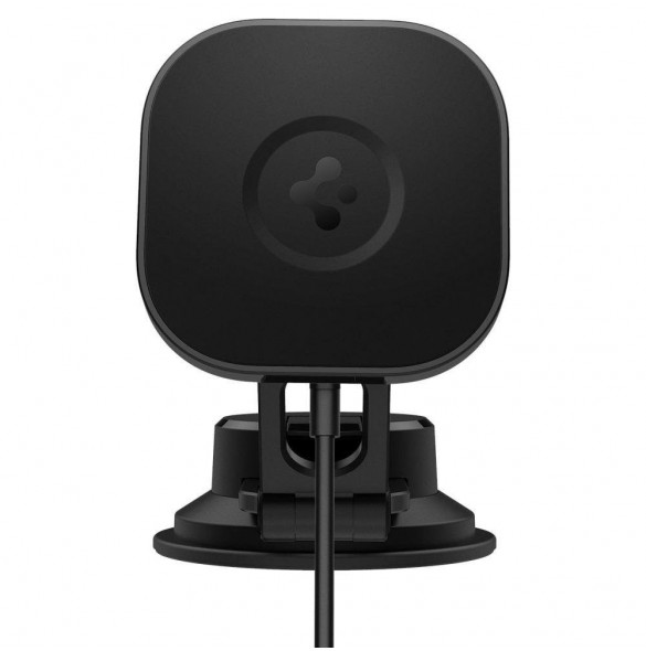 Spigen ITS35W-3 ONETAP PRO 3 MAGNETISK MAGSAFE VINDRUTA OCH DASHBOARD BILMONTERING TRÅDLÖS LADDARE SVART