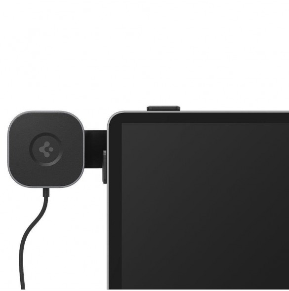 Spigen ITT90W ONETAP MAGNETISK MAGSAFE SKÄRMBILD TRÅDLÖS LADDARE TESLA MODELL 3 / Y / X / S SVART