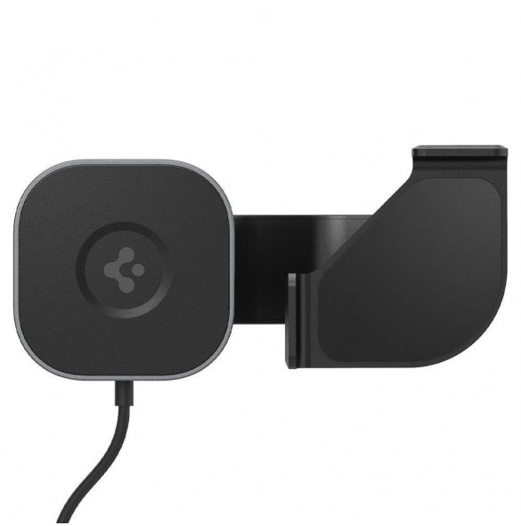 Spigen ITT90W ONETAP MAGNETISK MAGSAFE SKÄRMBILD TRÅDLÖS LADDARE TESLA MODELL 3 / Y / X / S SVART