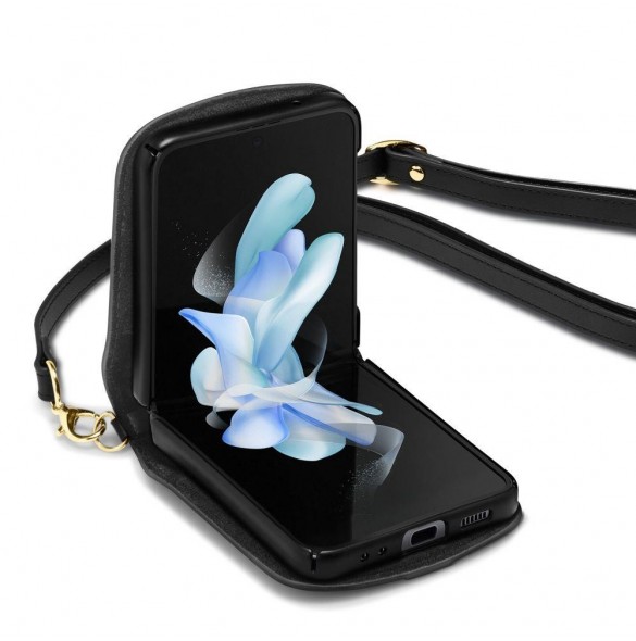 Spigen LIENAR CALIN GALAXY MED FLIP 4 SVART