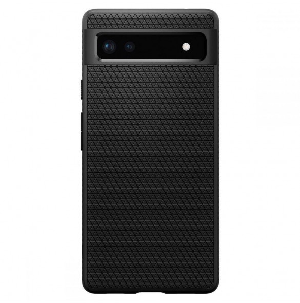 Spigen Liquid Air-fodral Google Pixel 6A svart (20919-0)