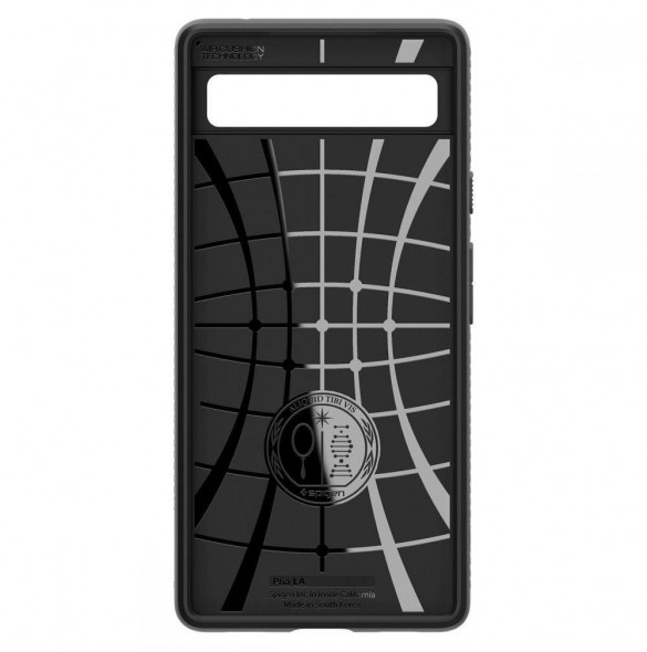 Spigen Liquid Air-fodral Google Pixel 6A svart (20919-0)