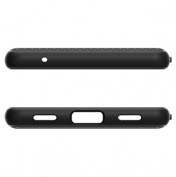 Spigen Liquid Air-fodral Google Pixel 6A svart (20919-0)