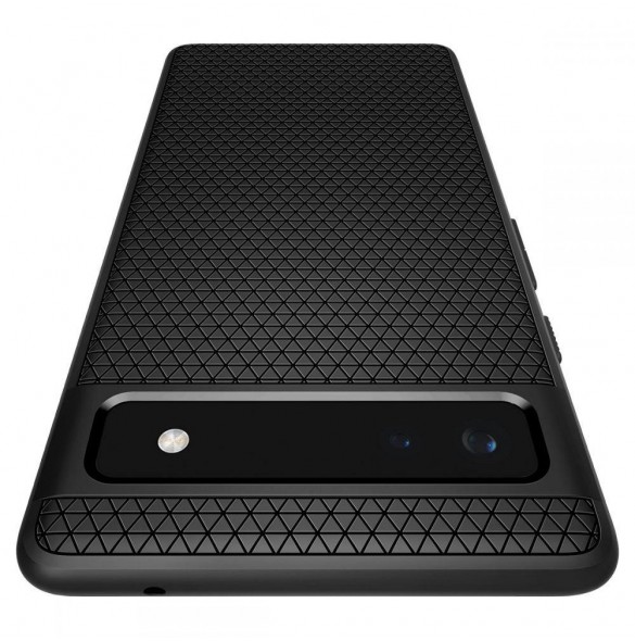 Spigen Liquid Air-fodral Google Pixel 6A svart (20919-0)