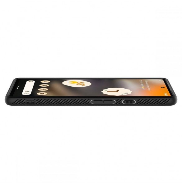 Spigen Liquid Air-fodral Google Pixel 6A svart (20919-0)