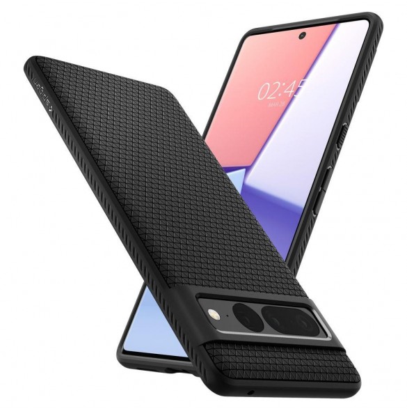 Spigen Liquid Air skal för Google Pixel 7 Pro svart