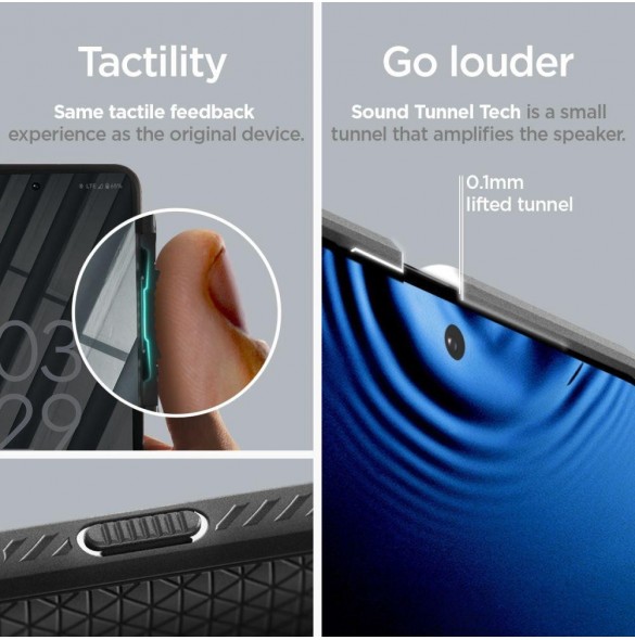 Spigen Liquid Air skal för Google Pixel 7 Pro svart