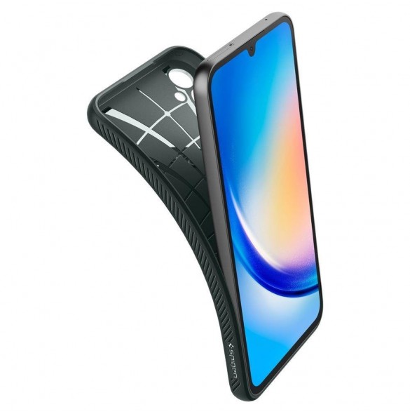 Spigen LIQUID AIR GALAXY A34 5G ABYSS GRÖN