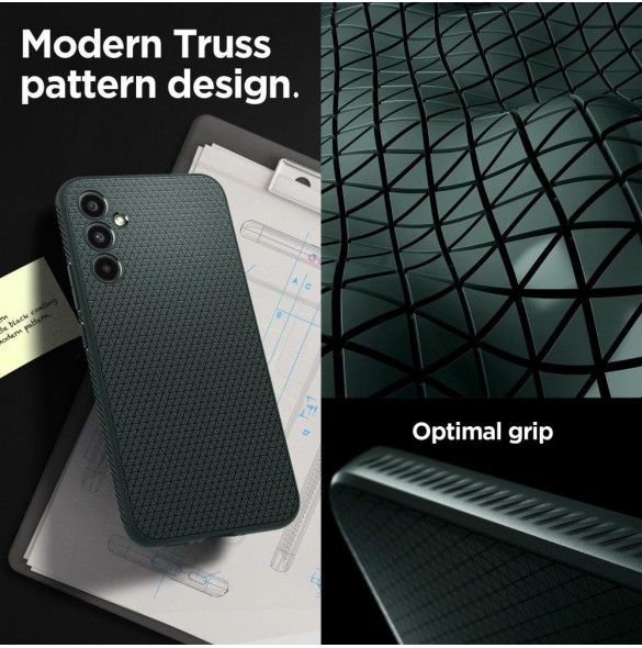 Spigen LIQUID AIR GALAXY A34 5G ABYSS GRÖN