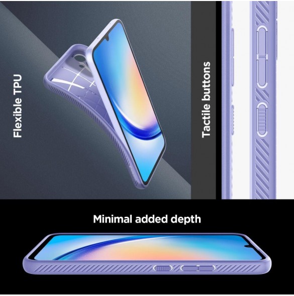 Spigen LIQUID AIR GALAXY A34 5G FANTASTISK VIOLET