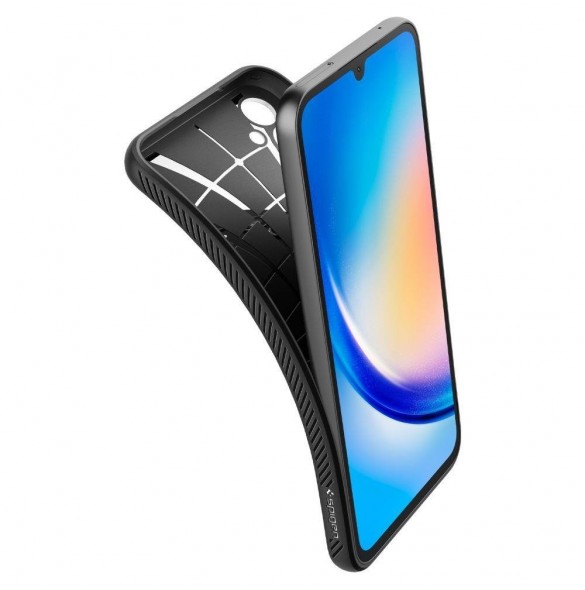 Spigen LIQUID AIR GALAXY A34 5G MATSVART