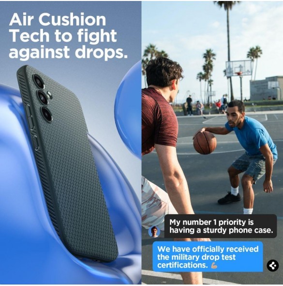 Spigen LIQUID AIR GALAXY A54 5G ABYSS GRÖN