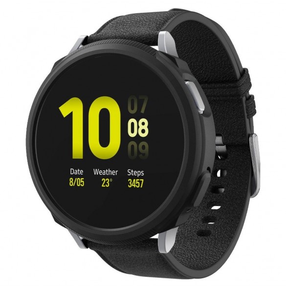 Spigen LIQUID AIR GALAXY Watch 4/5 44MM MATSVART