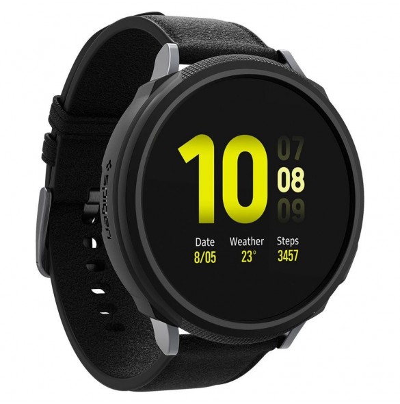 Spigen LIQUID AIR GALAXY Watch 4/5 44MM MATSVART