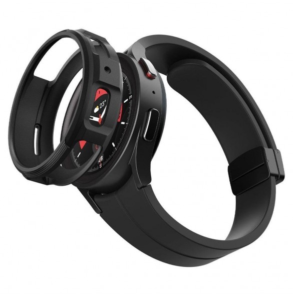 Spigen LIQUID AIR GALAXY Watch 5 PRO (45 MM) MATSVART
