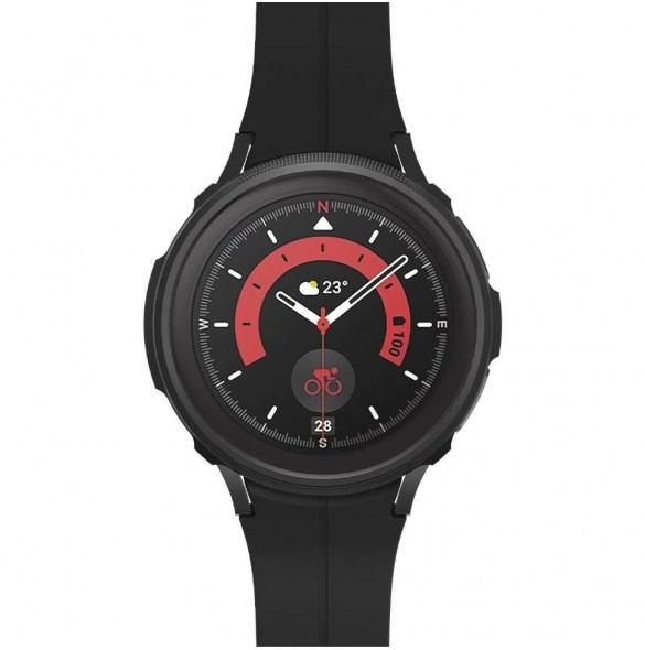 Spigen LIQUID AIR GALAXY Watch 5 PRO (45 MM) MATSVART