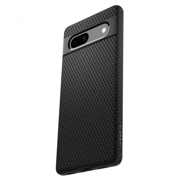 Spigen LIQUID AIR GOOGLE PIXEL 7A MATSVART