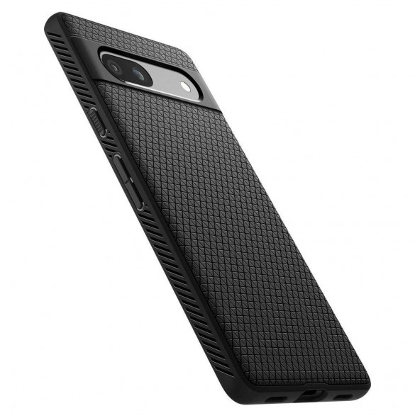 Spigen LIQUID AIR GOOGLE PIXEL 7A MATSVART