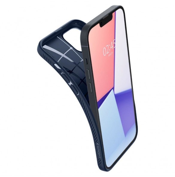 Spigen LIQUID AIR IPHONE 14 PLUS MARINBLÅ