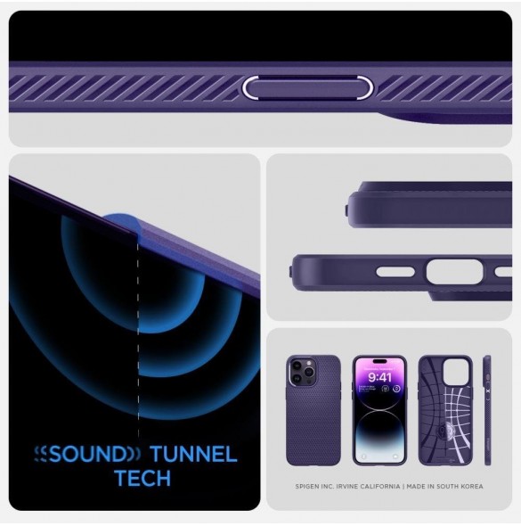 Spigen LIQUID AIR IPHONE 14 PRO DEEP LILA
