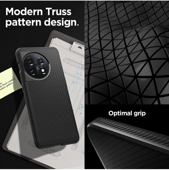 Spigen LIQUID AIR ONEPLUS 11 5G MATSVART
