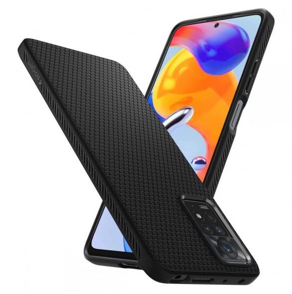 Spigen LIQUID AIR XIAOMI REDMI NOTE 11 PRO / 11 PRO 5G MATSVART